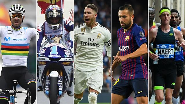 Alejandro Valverde, Jorge Martín, Ramos, Alba y el Maratón de Nueva York, los nombres del día Alejandro Valverde, Jorge Martín, Ramos, Alba y el Maratón de Nueva York, los nombres del día