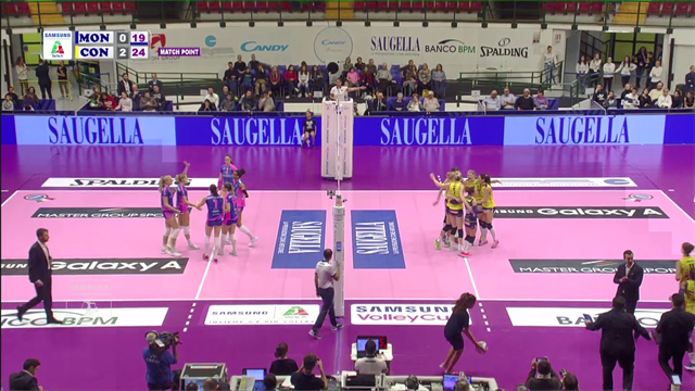 Conegliano va a braccetto con Novara: strapazzata per 3-0 Monza Conegliano va a braccetto con Novara: strapazzata per 3-0 Monza