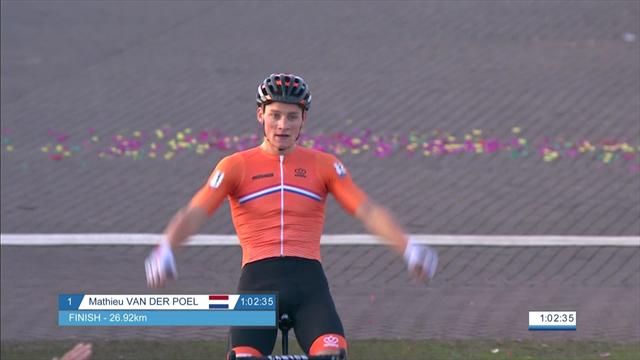 Van der Poel wins second European Championship title in a row Van der Poel wins second European Championship title in a row
