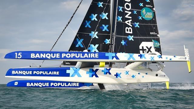 Le Cléac'h doit réparer à Roscoff