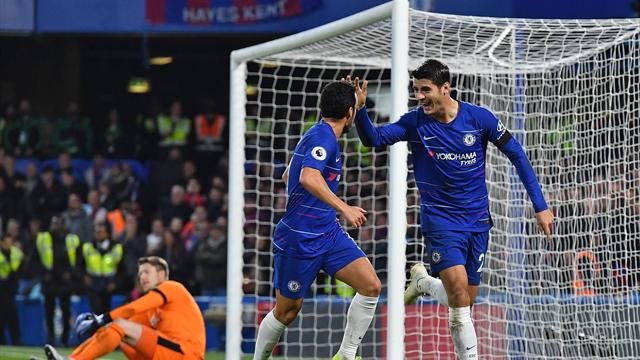 Grâce à Morata, Chelsea suit le rythme