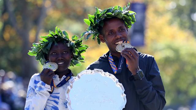 Keitany promises NYC marathon 'not easy' after heat of Doha