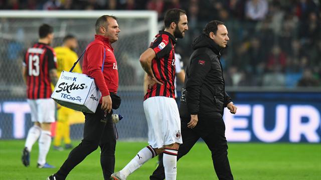 Milan, cauto ottimismo per Higuain: contro la Juventus dovrebbe esserci