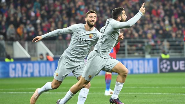 La Roma stringe i denti e ipoteca gli ottavi: 2-1 al CSKA, apre Manolas, decide Pellegrini