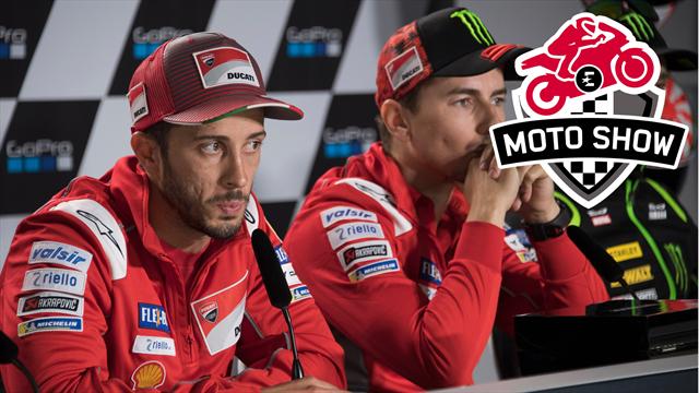 Lorenzo "privé" d'un million d'euros, clash avec Dovizioso : pour Ducati, vivement la fin de saison Lorenzo "privé" d'un million d'euros, clash avec Dovizioso : pour Ducati, vivement la fin de saison