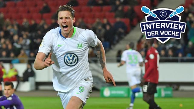 Mentalitätsmonster Weghorst: "Glaube, dass die Fans das richtig geil finden" Mentalitätsmonster Weghorst: "Glaube, dass die Fans das richtig geil finden"