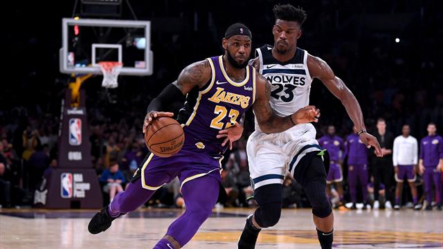 "Money time" payant pour LeBron et les Lakers