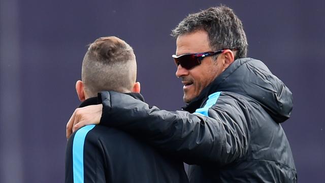 La genial frase de Luis Enrique sobre Jordi Alba que provocó la risa de los periodistas