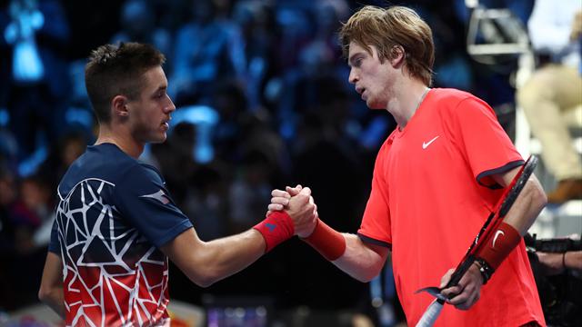 Rublev domina Liam Caruana che saluta Milano, Munar elimina Tiafoe
