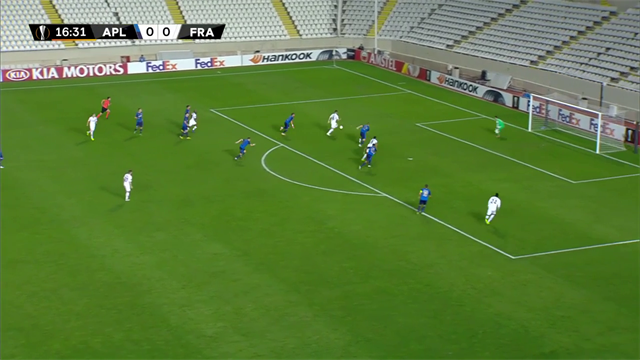 Jovic ger Frankfurt ledningen mot Apollon Jovic ger Frankfurt ledningen mot Apollon