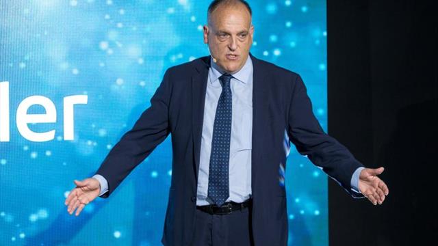 Tebas anuncia trámites legales para que el Girona-Barcelona se juegue en Miami