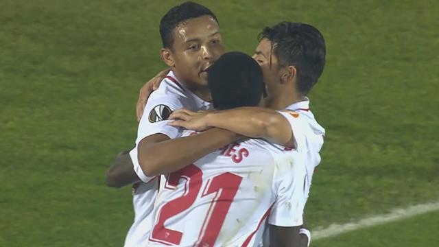 Höjdpunkter: Banega avgjorde sent för Sevilla Höjdpunkter: Banega avgjorde sent för Sevilla