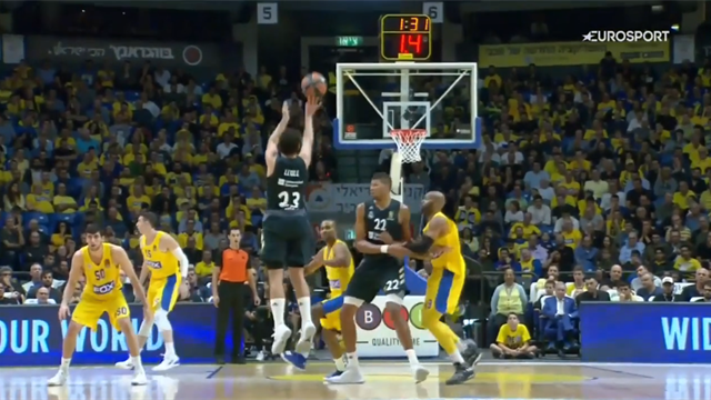 Clinic offensivo di Sergio Llull e il Real travolge il Maccabi Tel Aviv Clinic offensivo di Sergio Llull e il Real travolge il Maccabi Tel Aviv