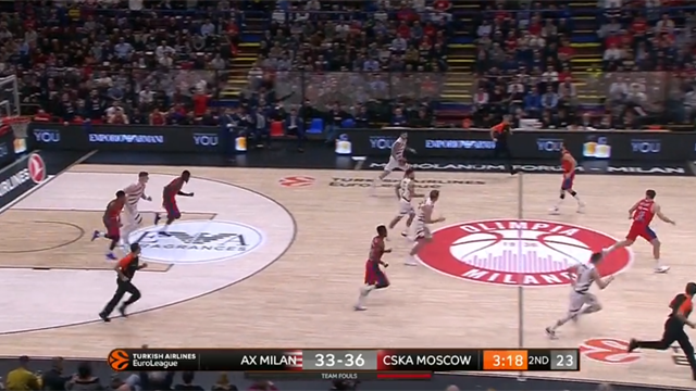 Highlights: AX Armani Exchange Milano-CSKA Mosca 85-90 Highlights: AX Armani Exchange Milano-CSKA Mosca 85-90