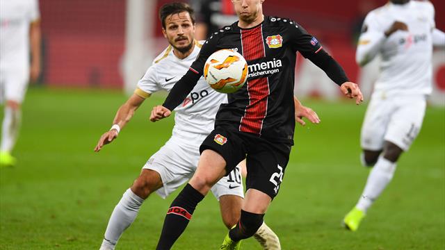 Etappenziel erreicht: Jedvaj köpft Leverkusen in die K.o.-Runde