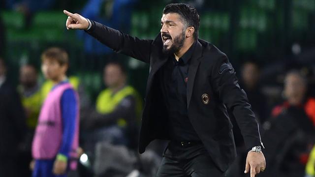 Gattuso: "Gli infortuni non siano alibi, abbiamo sbagliato il primo tempo"