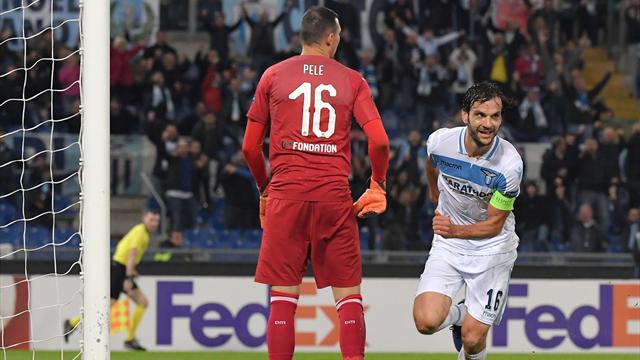 Lazio and Frankfurt into Europa last 32, Marseille out