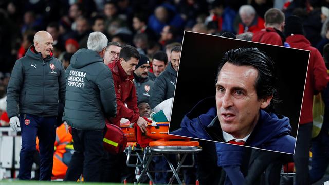 Emery om Welbecks skada: "Vi befarar ett benbrott"