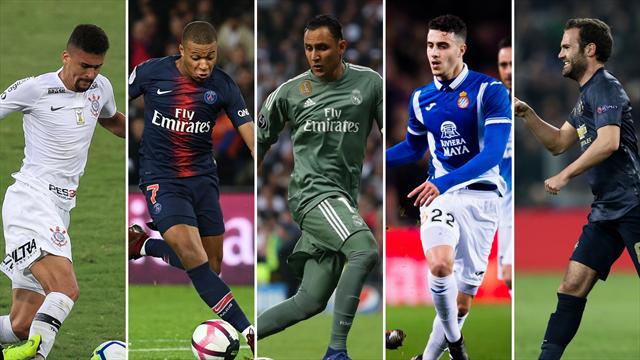 El central que quieren Barça y Madrid, Mbappé, Keylor Navas, Hermoso y Mata, los nombres del día El central que quieren Barça y Madrid, Mbappé, Keylor Navas, Hermoso y Mata, los nombres del día