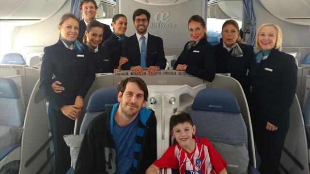 Manuel Oppenheimer ya está en Madrid para cumplir su sueño Manuel Oppenheimer ya está en Madrid para cumplir su sueño