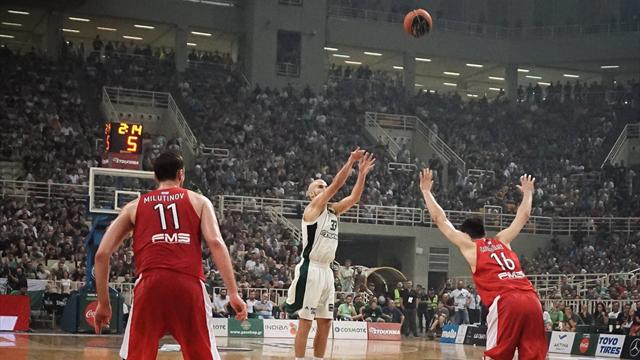 Il Panathinaikos vince il derby di Atene, colpi esterni di Fenerbahce, Barcellona e Zalgiris Kaunas