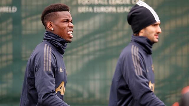 Paul Pogba gives United an injury worry ahead of Manchester derby