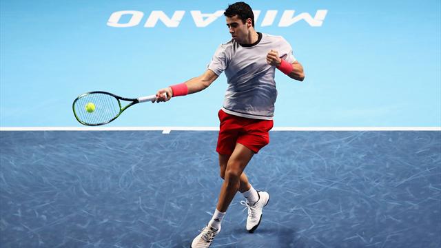 Next Gen ATP 2018: El espectacular 'passing' de Munar al más puro estilo Rafa Nadal Next Gen ATP 2018: El espectacular 'passing' de Munar al más puro estilo Rafa Nadal