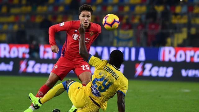 Le pagelle di Frosinone-Fiorentina 1-1: bene Chiesa e Pezzella, grinta Chibsah