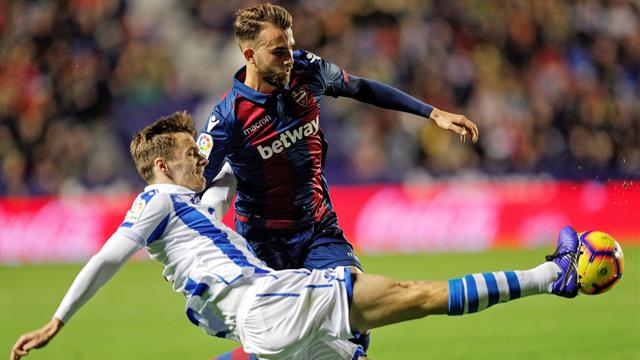 ⚽ La Real Sociedad remonta al Levante con tres goles en diez minutos (1-3)