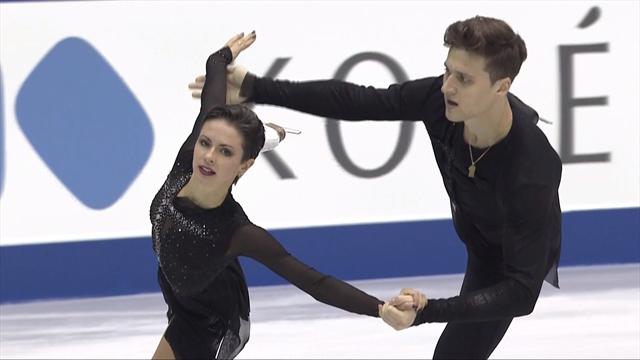 Zabiiako and Enbert claim gold after free skate at NHK Trophy Zabiiako and Enbert claim gold after free skate at NHK Trophy