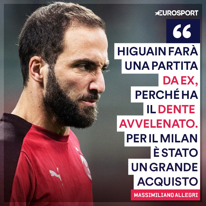 Massimiliano Allegri parla di Gonzalo Higuain