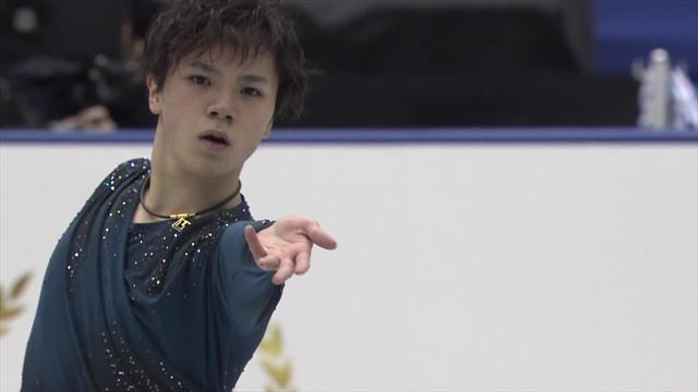 Shoma Uno's full display in the NHK Trophy free skate Shoma Uno's full display in the NHK Trophy free skate
