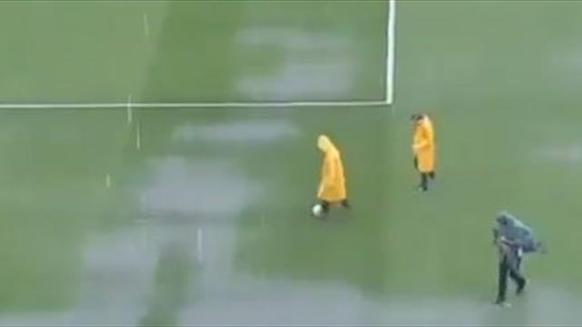 🌧🌧 Fuertes lluvias ponen en duda la disputa de la final de la Libertadores Boca-River
