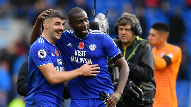 Bamba strikes late to break resilience of 10-man Brighton