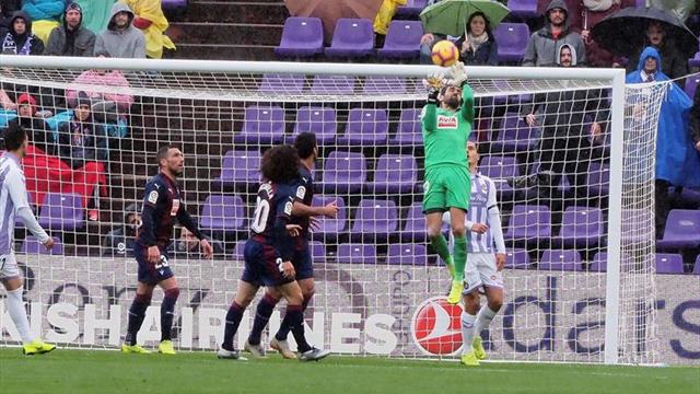 0-0. Valladolid y Eibar empatan en juego y resultado