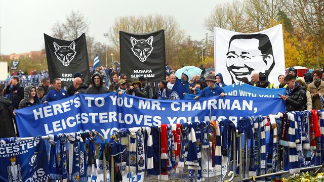 Leicester pay tribute to Vichai Srivadhannaprabha ahead of Burnley match