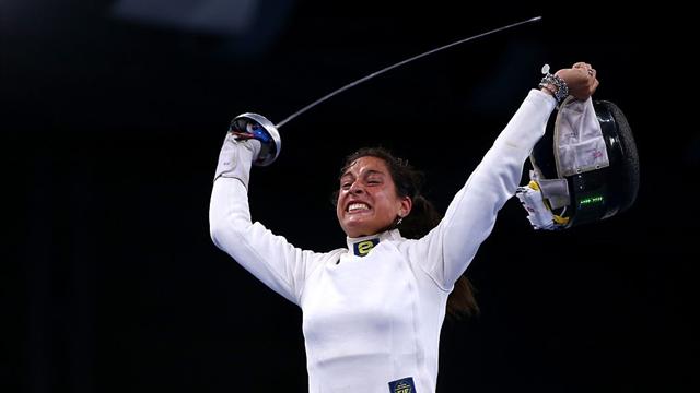 Alberta Santuccio sul podio in Coppa del Mondo, clamorosa eliminazione per Mara Navarria