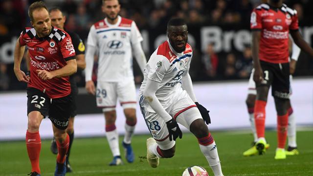 L'OL retrouve le succès à Guingamp (2-4)