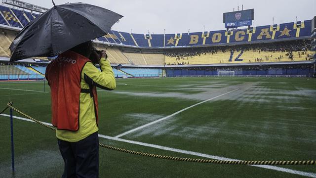 Boca - River menacé par la pluie