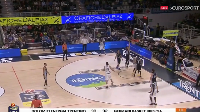 Highlights: Dolomiti Energia Trentino-Germani Brescia 76-75 Highlights: Dolomiti Energia Trentino-Germani Brescia 76-75