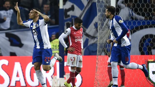 Porto seul leader après sa victoire contre Braga