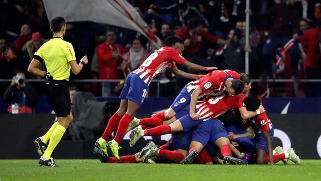 El gol del cojo sostiene al Atlético; el Valencia resucita en Getafe