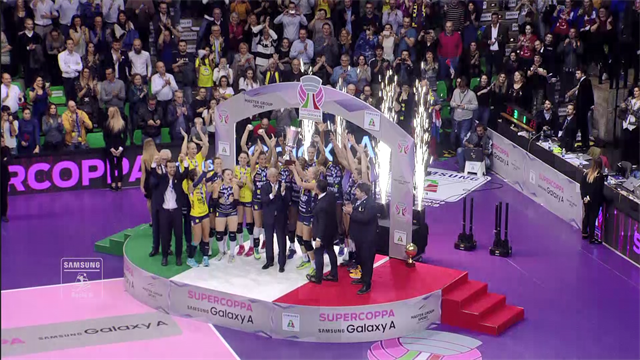 Conegliano vince il primo trofeo stagionale: Novara ko in Supercoppa Conegliano vince il primo trofeo stagionale: Novara ko in Supercoppa