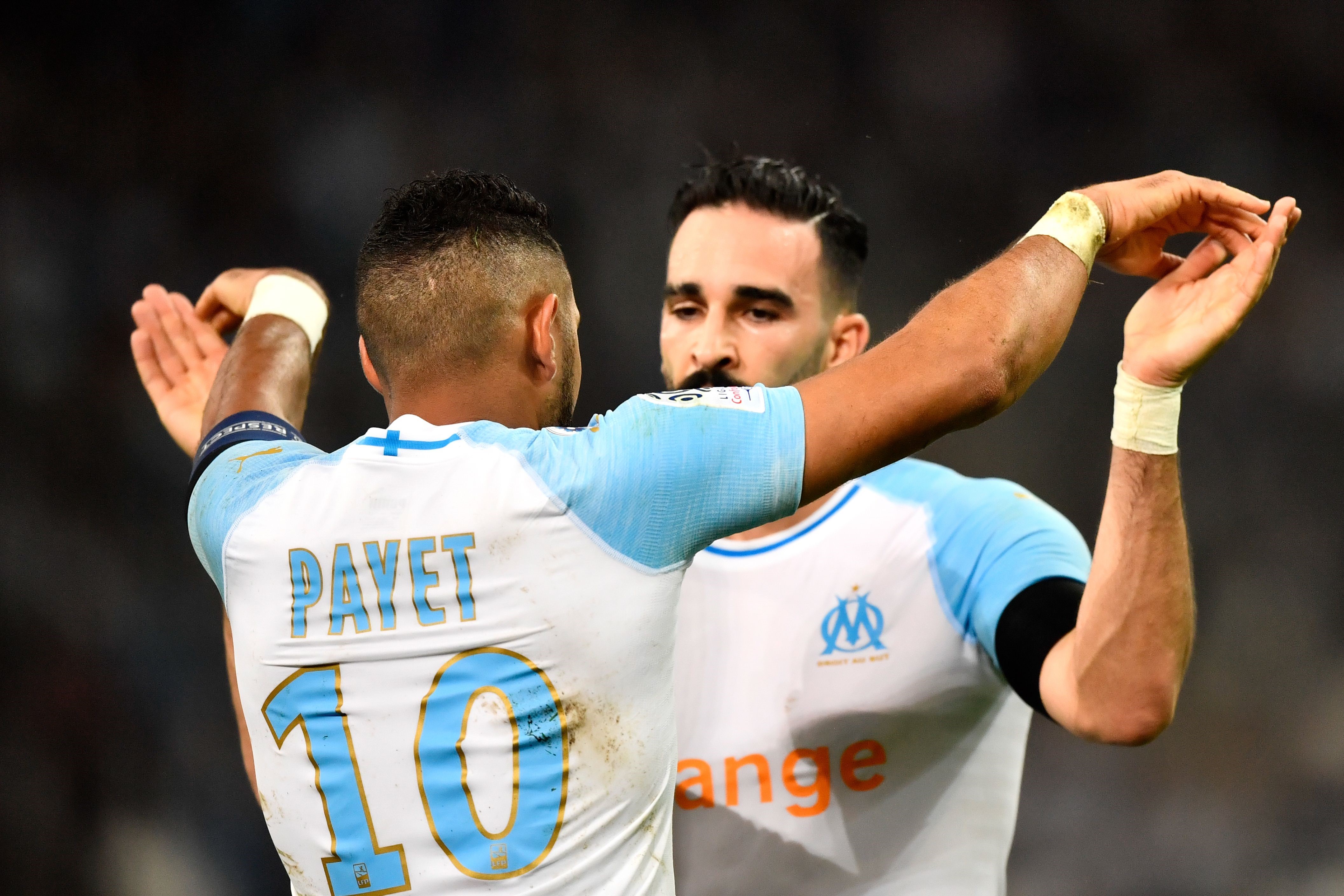 Dimitri Payet, Adil Rami (Olympique de Marseille)