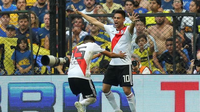 Own goal sees River Plate salvage draw against Boca Juniors in first leg of final