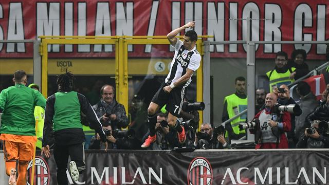 Le pagelle di Milan-Juventus 0-2: Ronaldo trascinatore, incubo Higuain, bene Cancelo