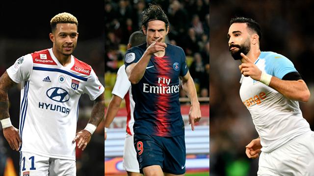 Depay, Cavani, Rami… Votez pour le meilleur joueur de la 13e journée