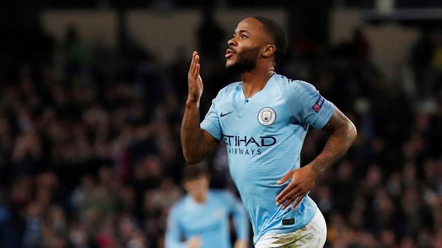 Sterling leads the line for City, Hazard up top for Chelsea