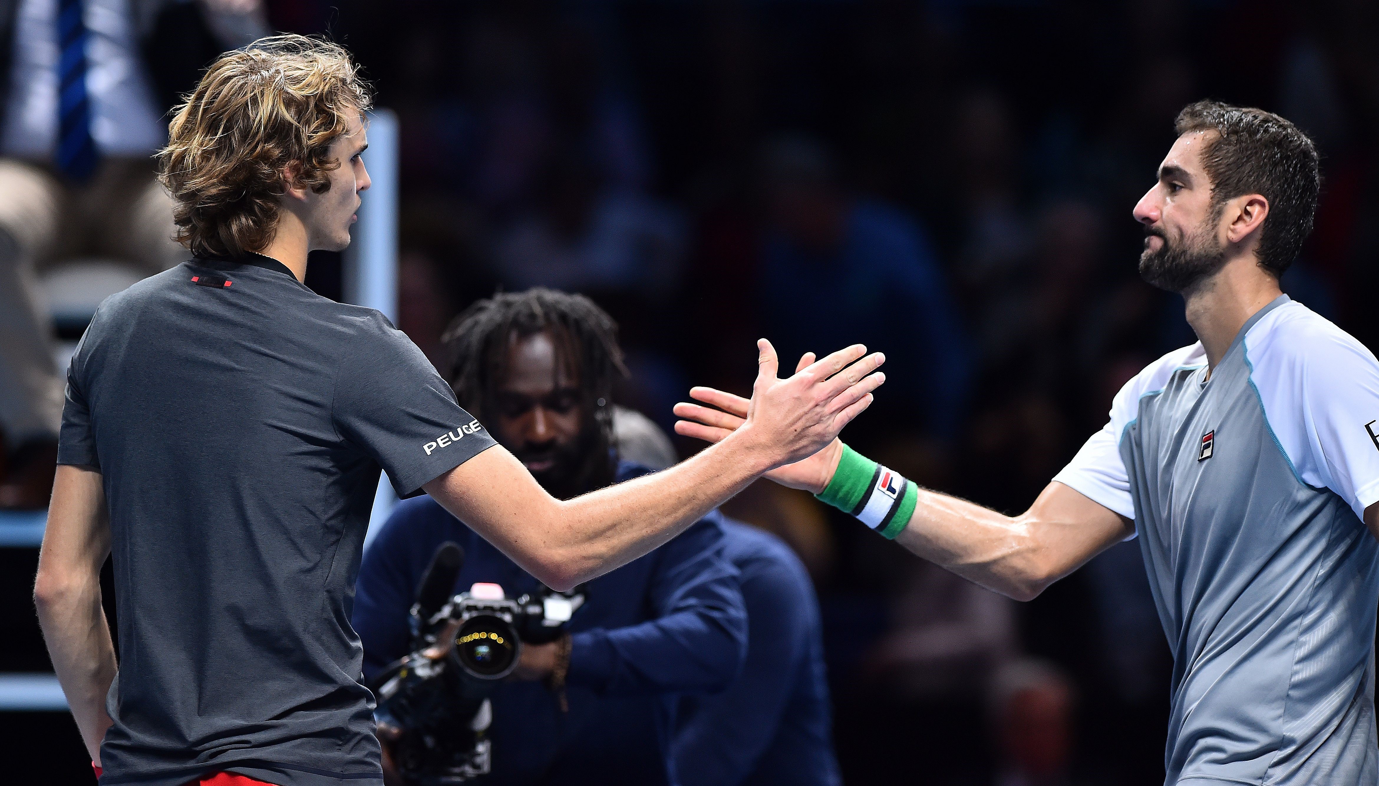 Alexander Zverev et Marin Cilic - Masters 2018