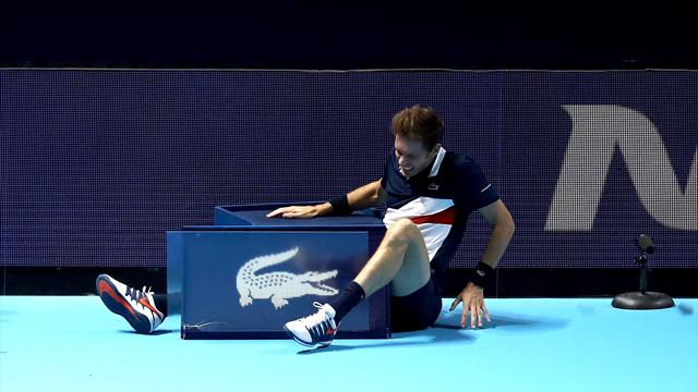 France-Croatie est lancé : Mahut rassure après sa chute, son adversaire doute de sa blessure